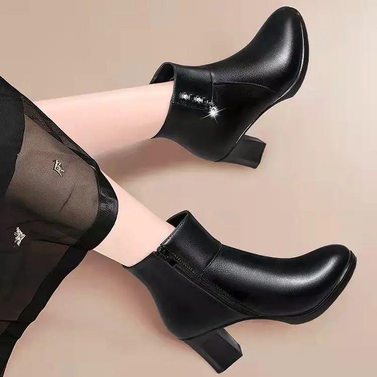 New Design Ankle Bootie Booties For Women Winter Fall Booties Ankle Bootie Ankle Boots For Women