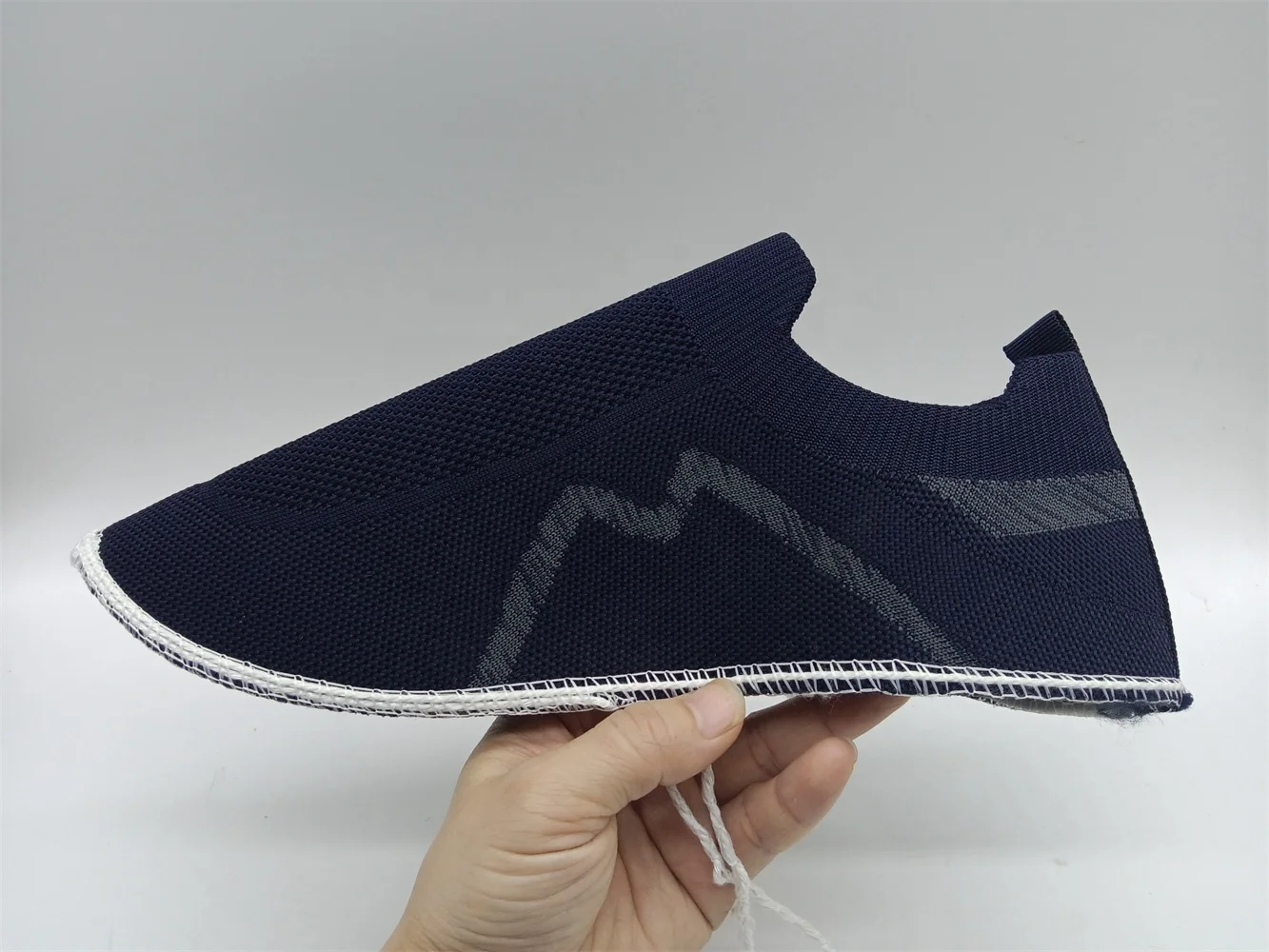 2023 Sports Shoe Material Vamp Shoe Upper Material Knitted Upper Knit Fabric Sneakers Shoe Uppers