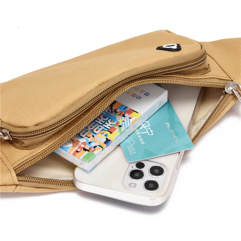 Wholesale Waist Bags Men Camouflage Belt Bag Travel Casual Tactical Fanny Pack Wallet Hiking Chest Bag Outdoor Custom