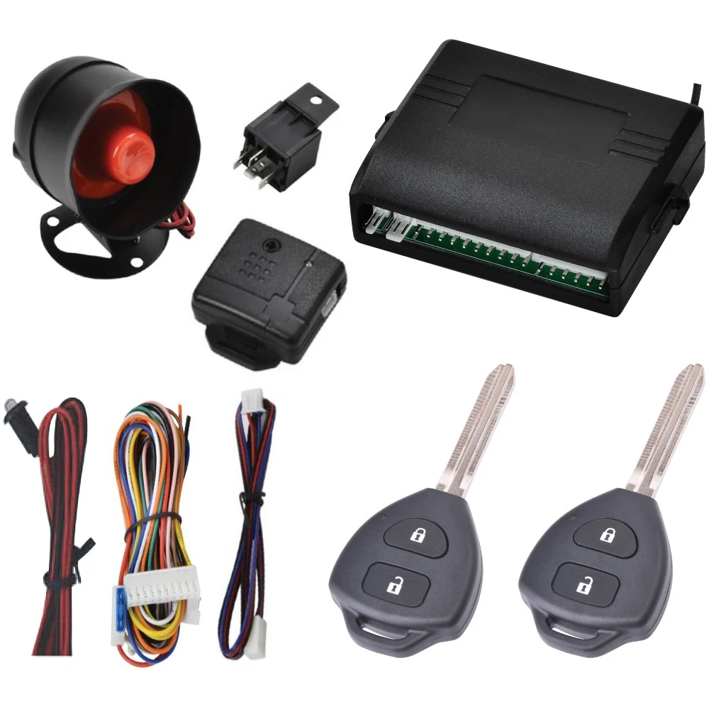 Vehicle alarm siren easy installation octopus alarm system