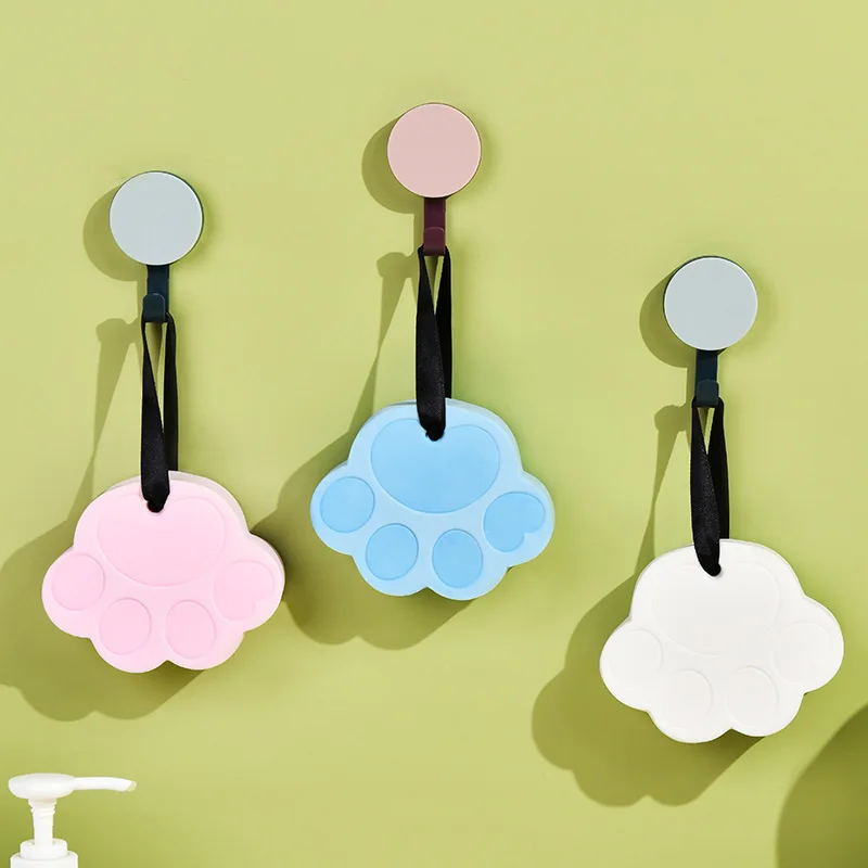 Soft cute Shaped Back Scrubber Shower Sponge Body Cleaning Balls Bath Brushes Kids Children Shower Balls