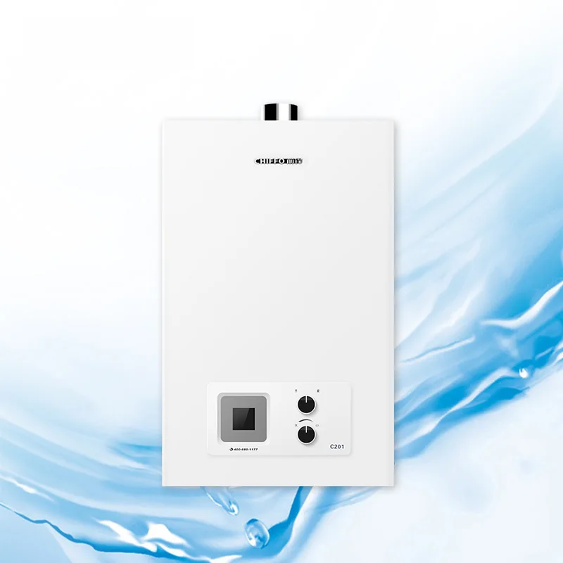 New Style Instant Tankless Natural Exhaust Bathroom Shower Whole House Gas Shower Water Heater Wall-Mounted