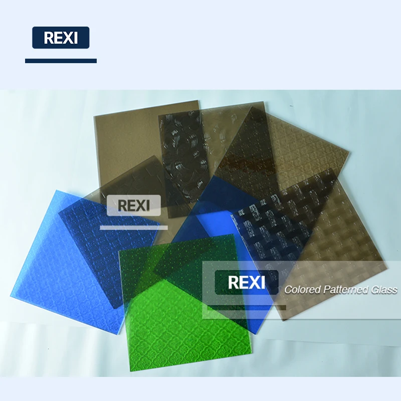 China Manufacturer Low Iron Patterned Glass with Factory Price