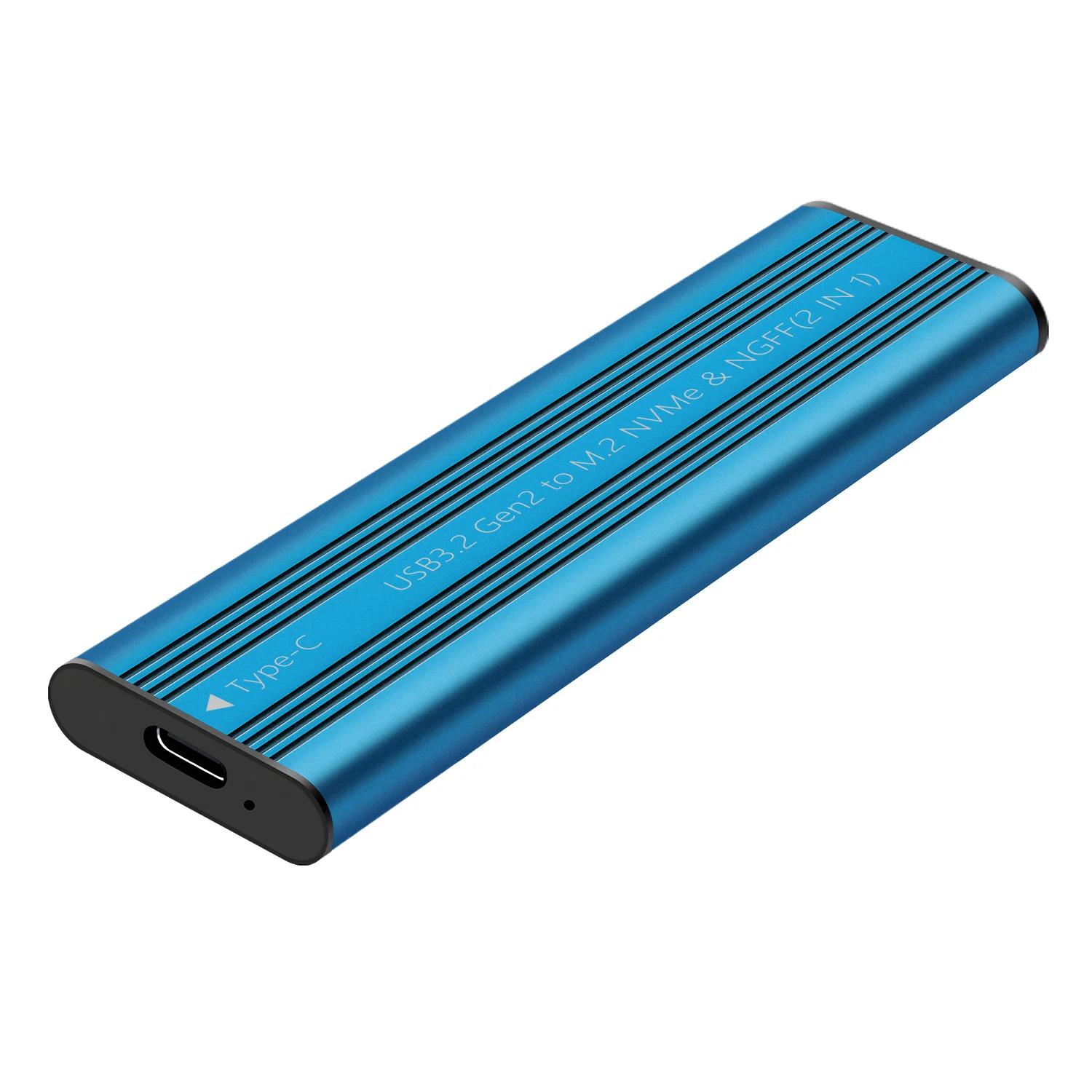 SHUOLE USB 3.2 USB 3.1 USB3.0 TYPE C 10Gbps 5Gbps HDD SSD Box M2 NVME / PCIE / NGFF SATA SSD Case M.2 SSD HDD Enclosure