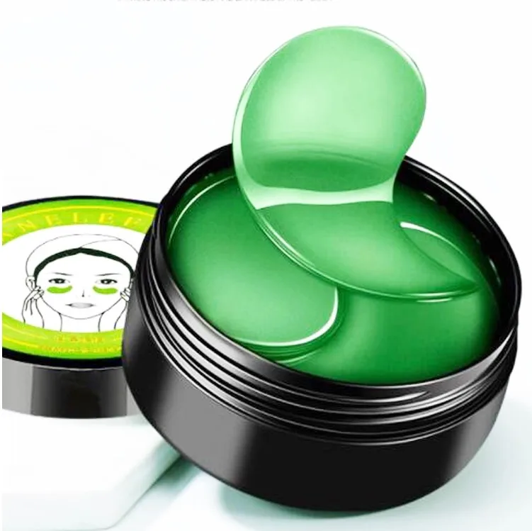 ODM/OEM Anti Aging Wrinkle Blue Eye Gel Patch Under Eye Pads Collagen Eye Mask