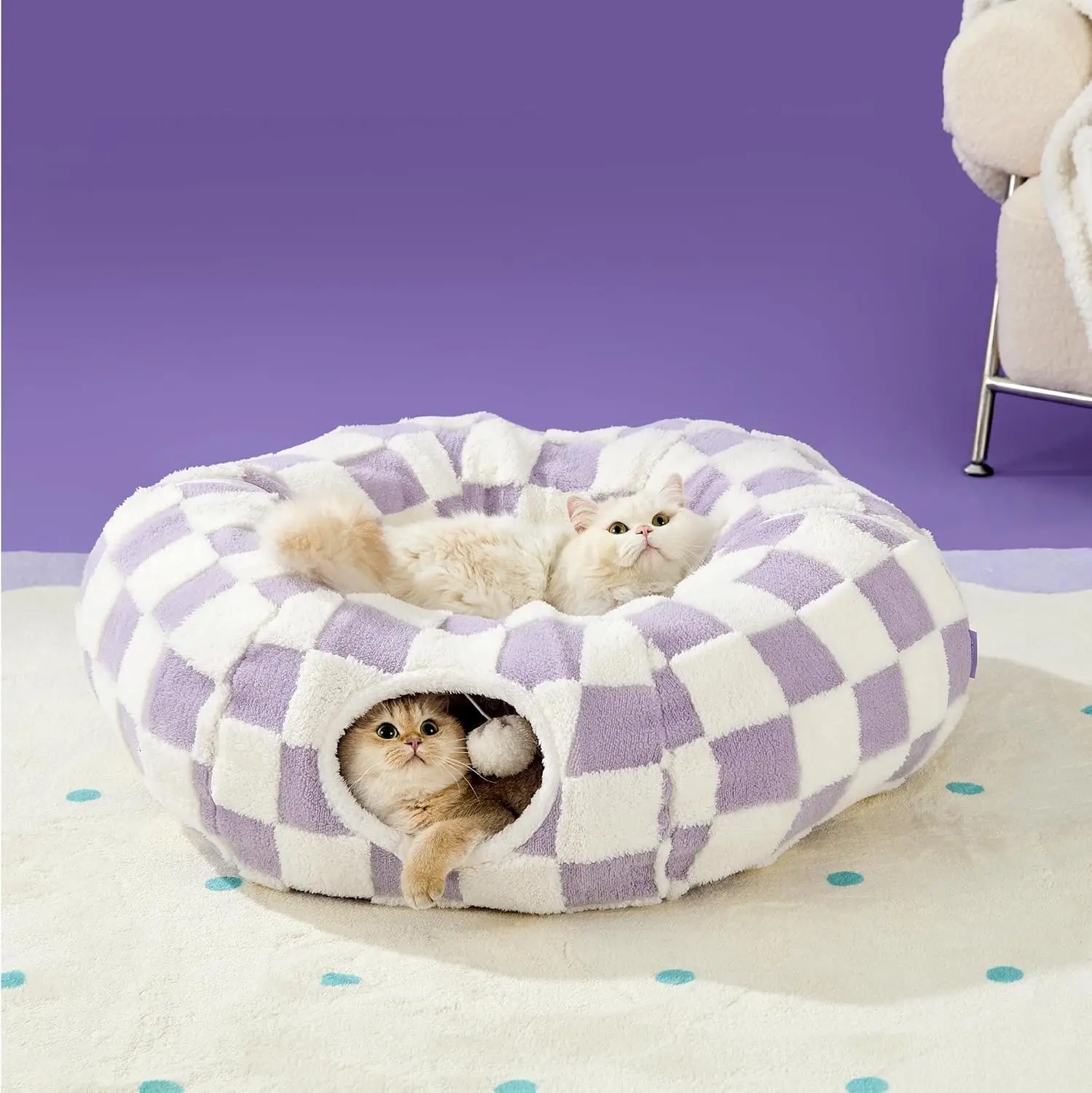 Manufacturers wholesale custom cat tunnel, summer, breathable, family special cat funcat toy cat nest