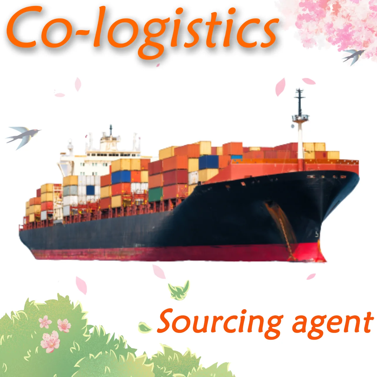 Sea shipping cost container freight lcl fcl door to door service from China to Moscow Russia