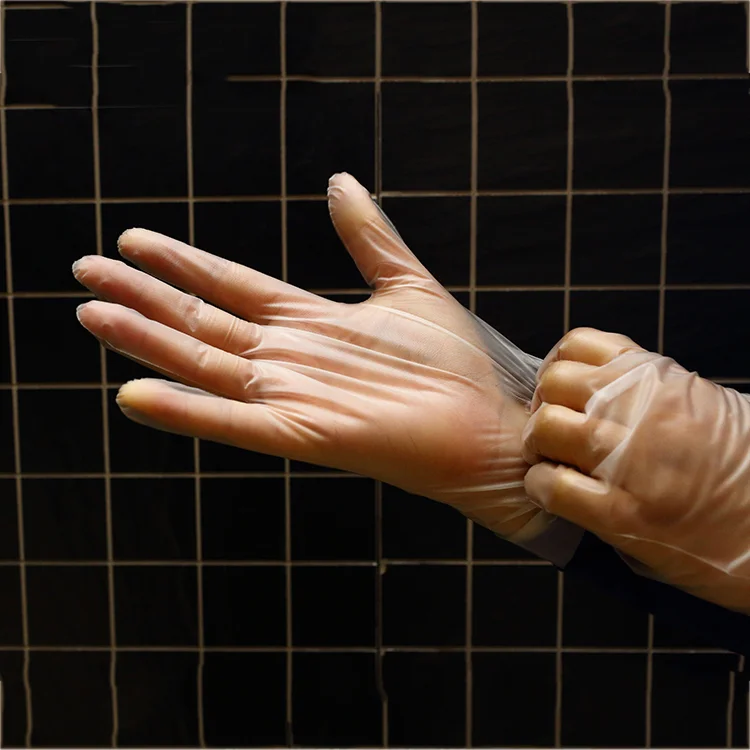 Хорошее качество CPE/TPE Перчатки