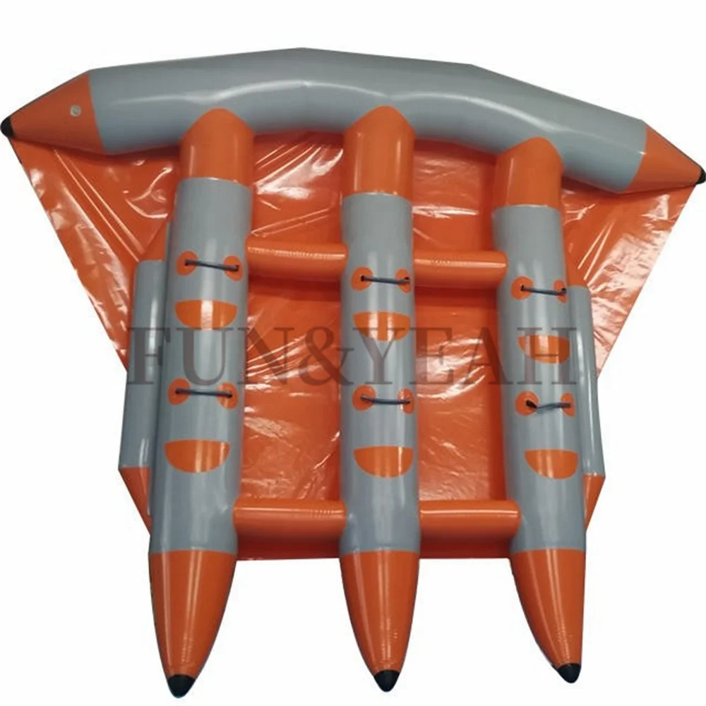 Inflatables float fly fish water sports boat inflatable float tube fishing flying boat pontoon