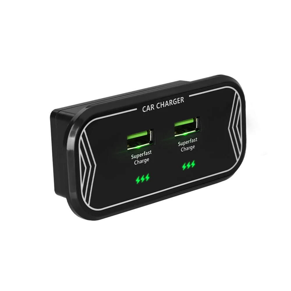 Factory USB-C board OEM USB mini charger Dual USB port for Car Bus Marine Truck Vehicle 12V 24V