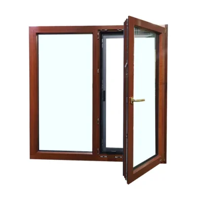 2024 Hot Selling Cost-effective Modern Residential Housing Thermal Break French Window Tilt  Turn Casement Windows