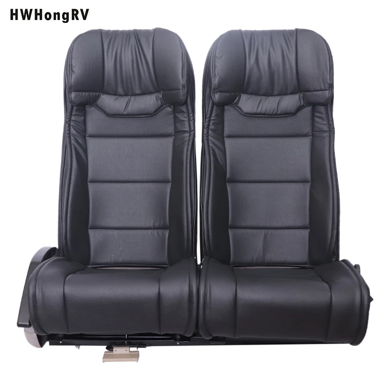 High Quality Luxury Custom-Made Business Triple Car Sofa Seat Bench for Buses RV MPV Motorhome Campervan Caravan Car Trailer