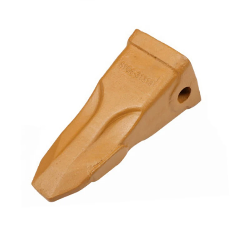 excavator bucket v design teeth bush and pin 61N8-31310 superior quality cylinder bucket teeth for R220 R210-5 R215 R220-9