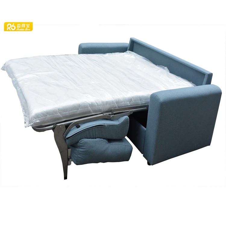 Industrial futon guest three seat pull out hotel sofa bed convertible with mattress 2701