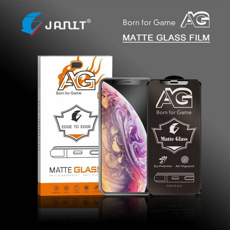 AG Matte 9d glass protector glass protector for samsung a 70 9h cam temp glass protector for iphone screen guard
