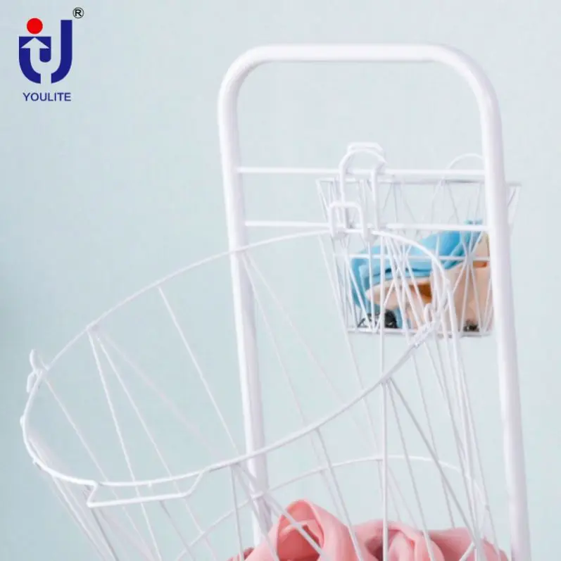 New Space Saving Sterilite Bushel 71 L Ultra Laundry Basket Window