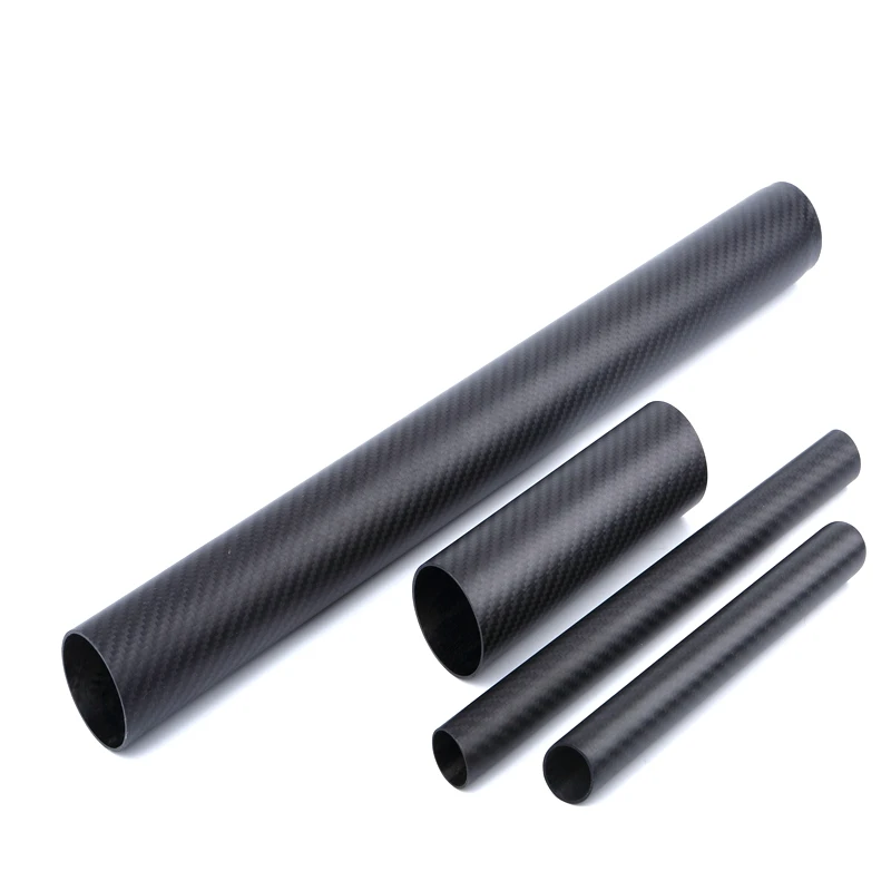 carbon fiber tubing:high pressure,high strength carbon fiber pull-winding tube by carbon fiber tubing China supplier