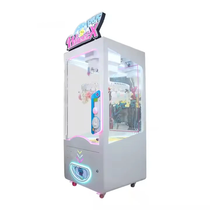 Internet celebrity doll machine clip scanning machine coin-catching doll grabbing snack game doll machine