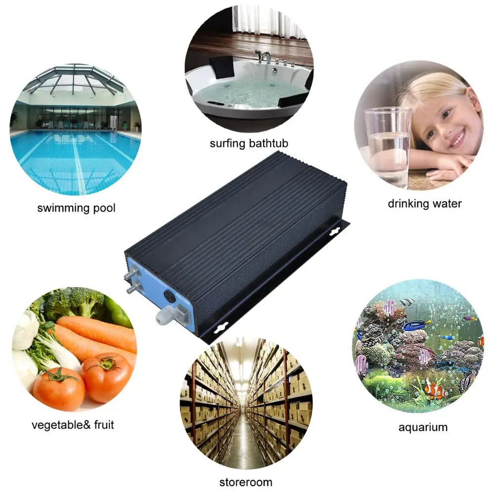 Beyok FQT-124 50 мг клетка генератора озона для горячей трубы spring Spa озонатор очистки воды плавательного Бассеина с