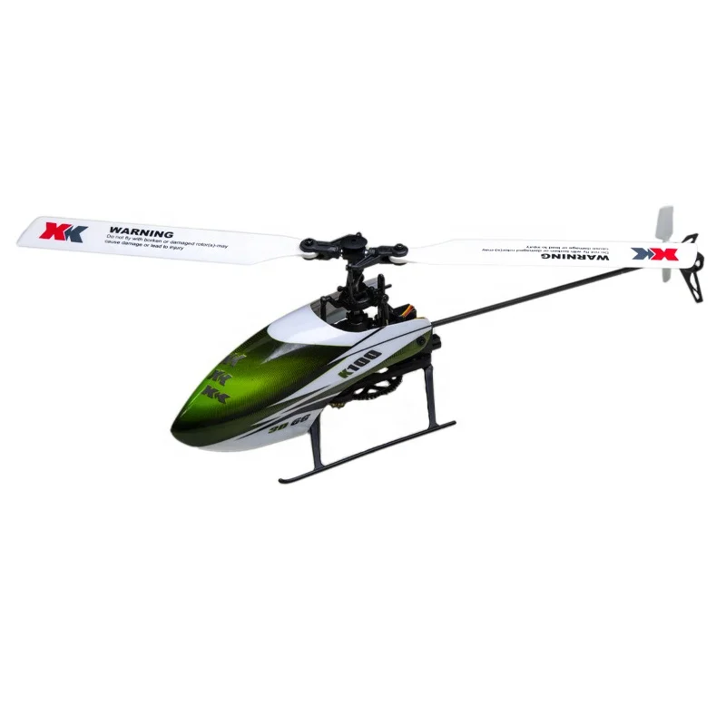 WLTOYS K100 2.4GHz 6CH RC Helicopter 3D 6G Single Paddle Remote Control Helicopter Model Toy For Kids