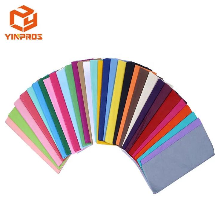 500 sheets colored gift wrapping tissue paper for bags in bulk for holiday art craft