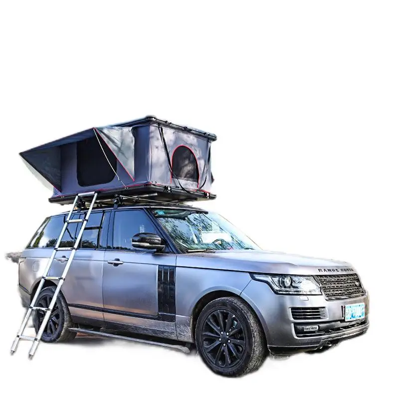 Hot Sale Soft Shell 4x4 Roof Tent Car Aluminum Roof Top Tents Big Space Outdoor Off-road Camping Canvas Car Rooftop Tent