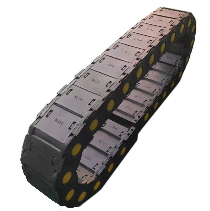 TZ35 Series CNC Machinery Tools Reinforced Nylon Load-bearing Engineering Plastic Cable Drag Chain