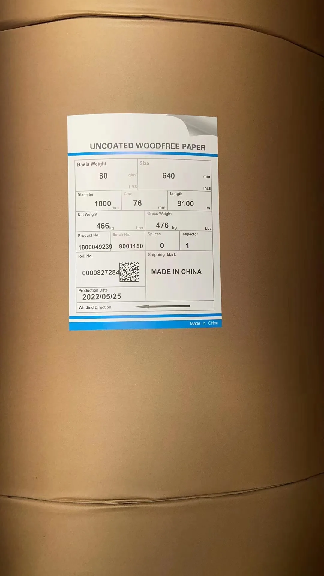 60/70/80/100/120gsm High Quality Bond Paper Manufacturers Woodfree Offset Paper for Exercise Booking
