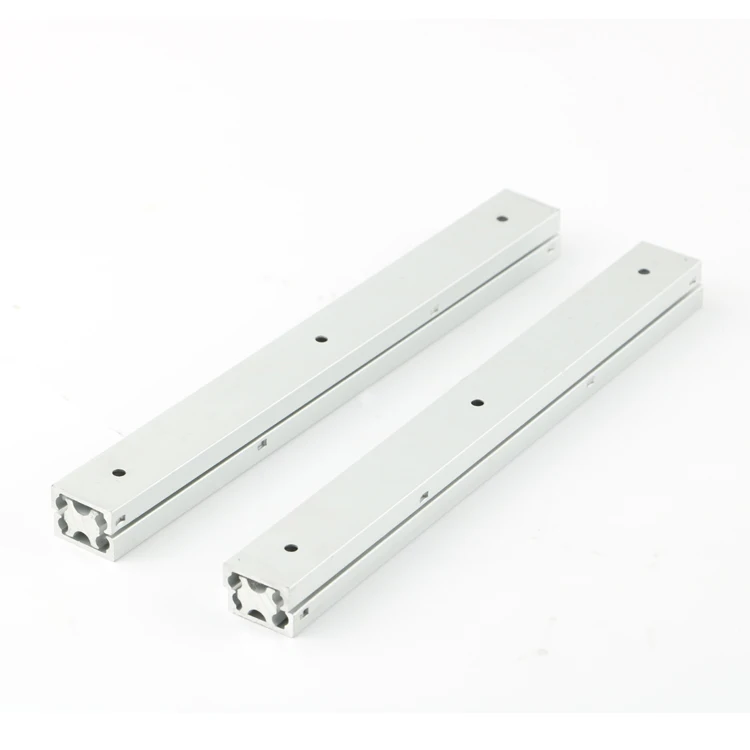 20mm wide 16mm thick ball bearing industrial telescopic slide Light load aluminum alloy slide load 15KG
