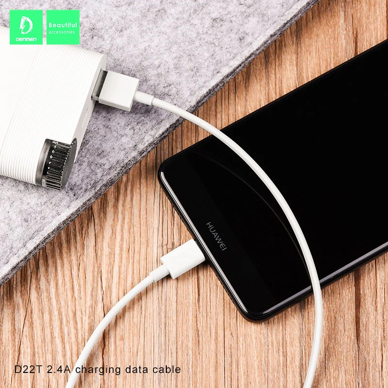 Factory Wholesale TPE material 2.4A  Charging High Quality Data Cable Micro Usb For Mobile Phone