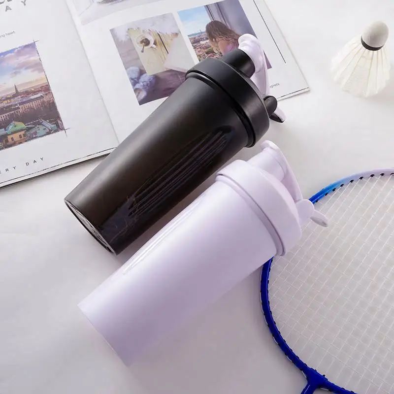 PP Plastic Blender  Mixing Ball Protein Cup Sports Plastic Glass Shaker Bottle