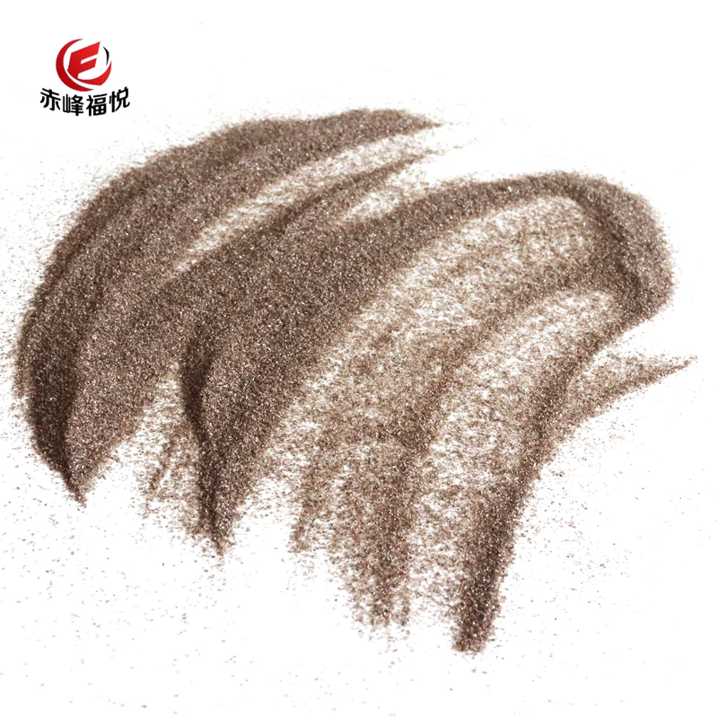 Refractory Grade Brown Fused Alumina 0-1/1-3/3-5mm 325mesh Powder Brown Aluminium Oxide Powder For Castable Materials