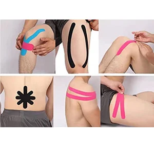 fashion design oem kinesiology tape waterproof resistant kinesiotape