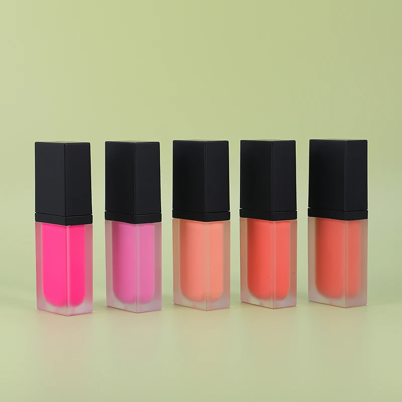VV-58 Promotional Custom Makeup Cream Blusher Cheek Tint High Pigment Liquid Blush Beauty Makeup Blush
