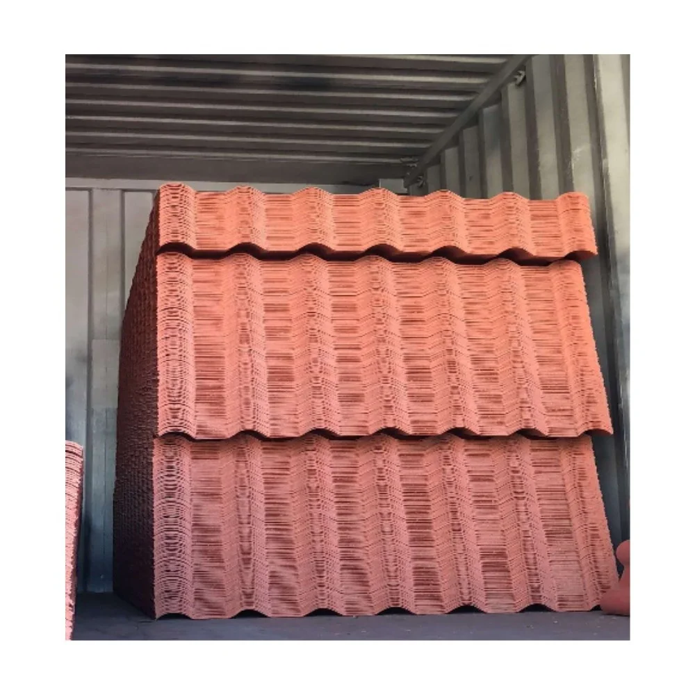PVC Meta Synthetic resin roofing sheet tiles Corrugated  ASA plastic roof tile