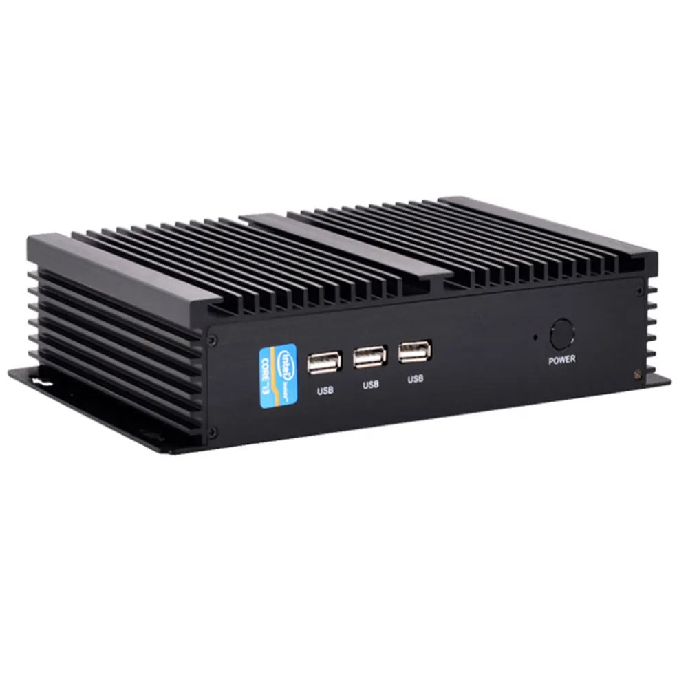 
Partaker I3 Fanless Core i3 5005u Processor Industrial Mini PC with 2 RS232 