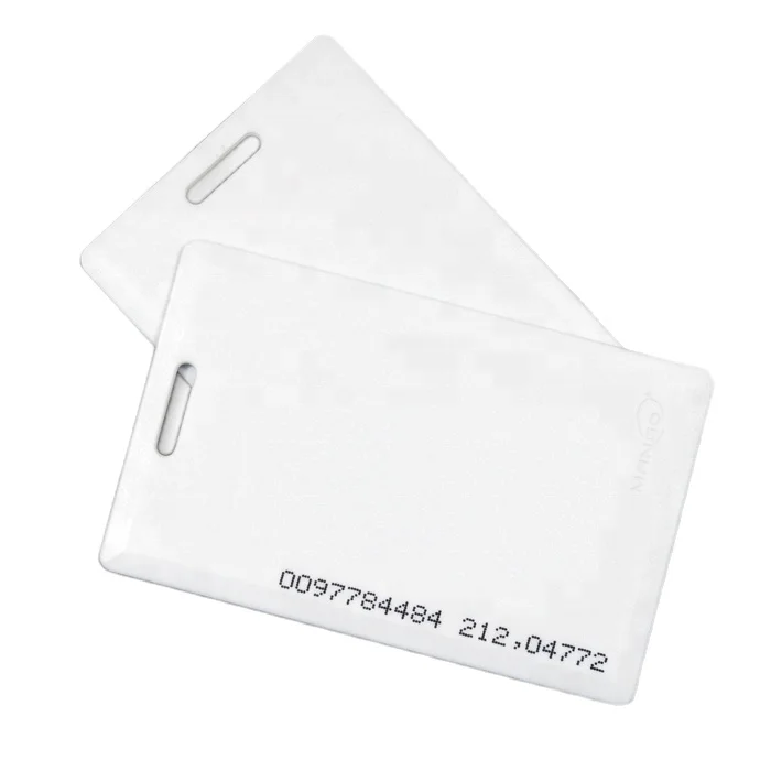 Best quality EM4200 1.8mm long range RFID thick card Clamshell Card