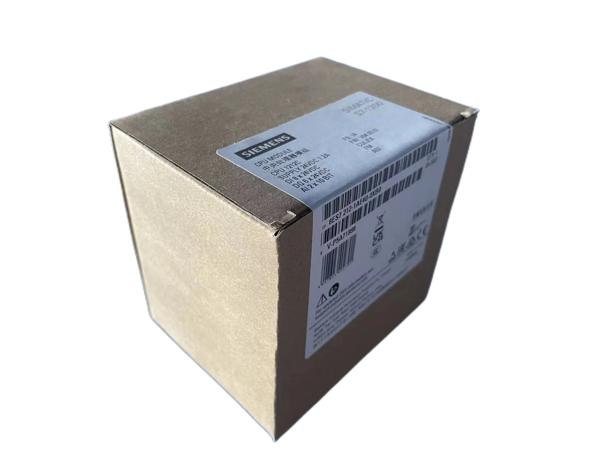 Original siemens SIMATIC S7-1200 6es7214-1ag40-0xb0 compact CPU module 6es7212-1ae40-0xb0 module siemens 6es7 214-1ag40-0xb0