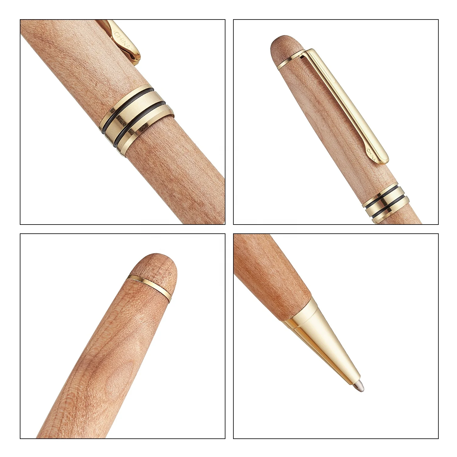 Лидер продаж, популярная офисная деревянная Роскошная ручка с индивидуальным логотипом для офиса и школы