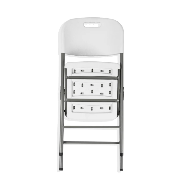 home cheap Modern Outdoor Garden HDPE white plastic Folding chairs