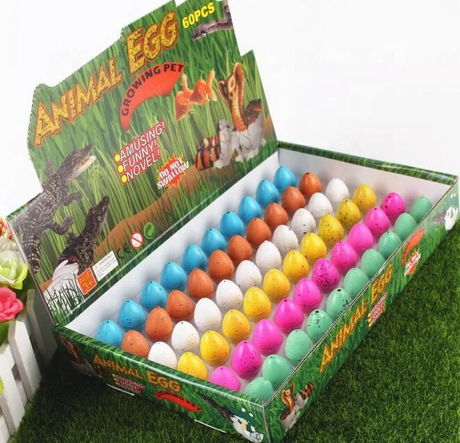 
Amazon Bestseller Boys Toys For Kids Colorfull Water Growing Animal Mini Dinosaur Egg Toy 