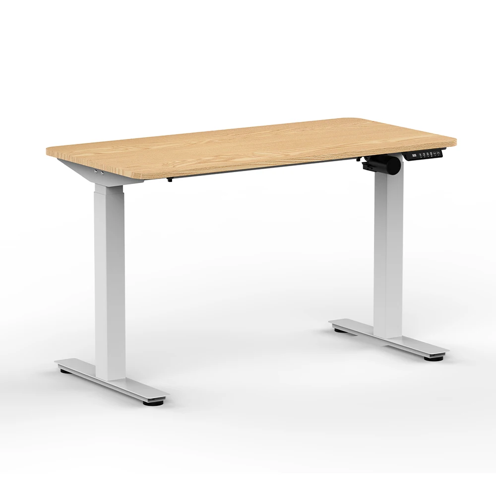 2024 Hot Sell Smart Table Single Motor Electric Ergonomic Standing Lifting Adjustable Height Desk With USB Ports Home Office