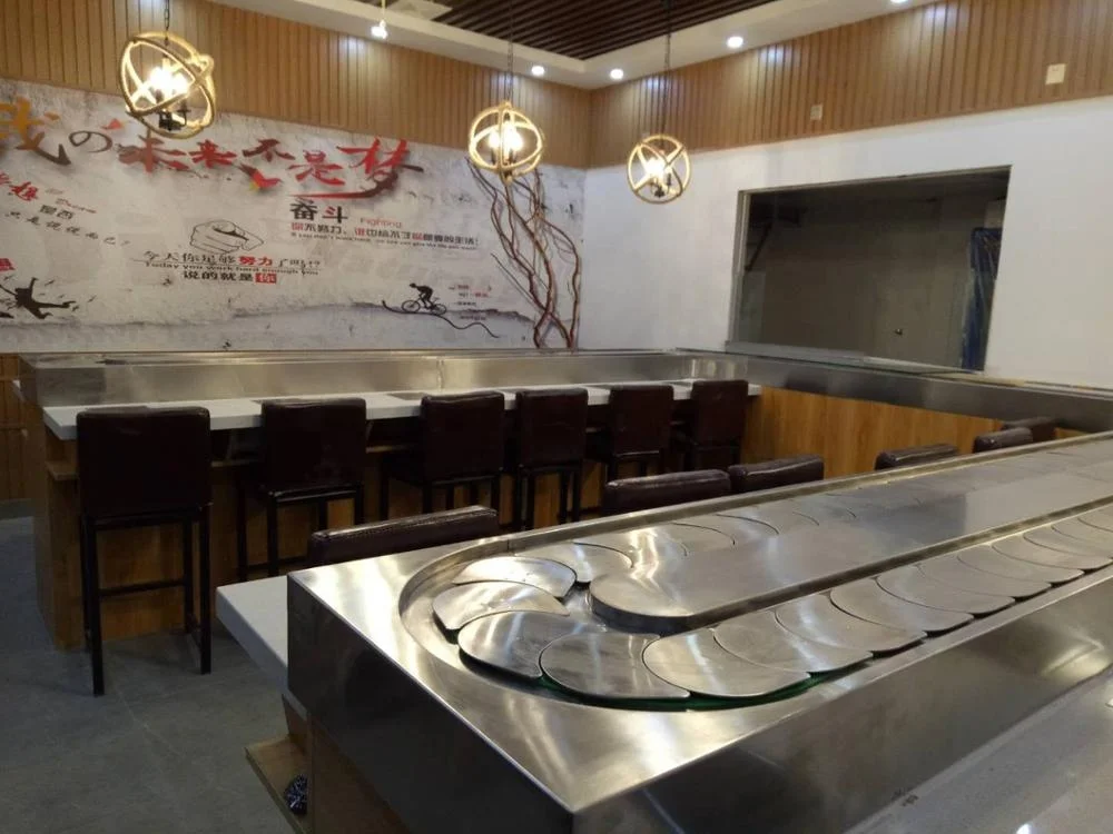 
2019 hot sales sushi conveyor belt system 