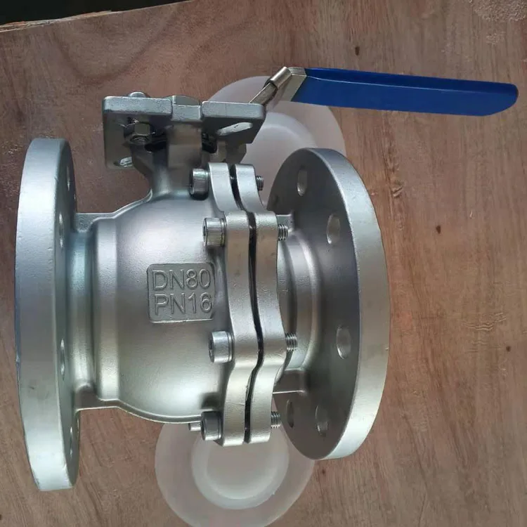 DIN PN16  stainless steel cf8 cf8m DN100 Ball Valve