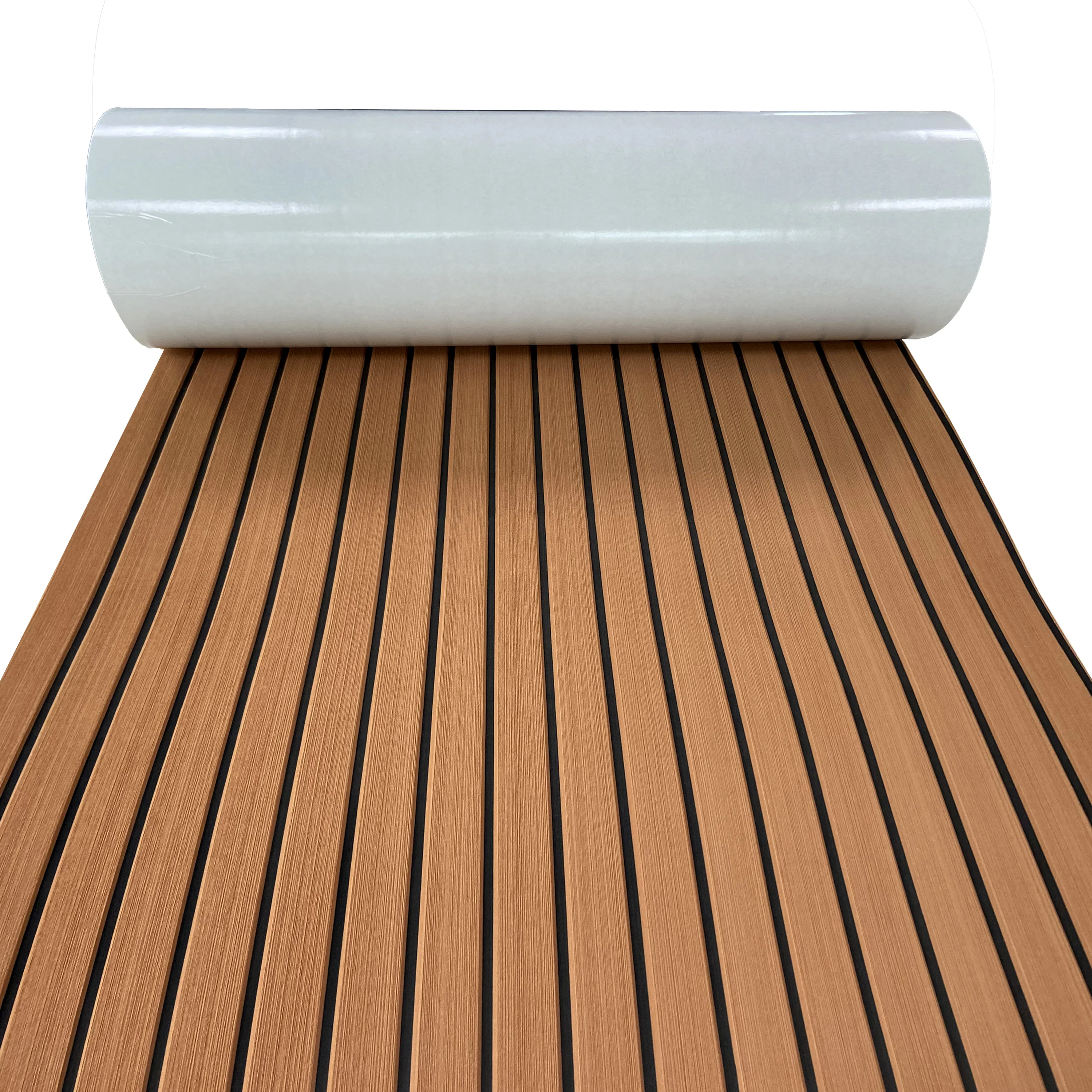 Ocean Eva Foam Custom Eva Boat artificial teak flooring Boat Floor Nonslip Marine Waterproof Self Adhesive for Yacht Carpet