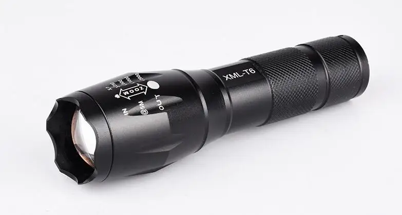 Powerful led flashlight Compact Zoom Tactical  LED Flashlight handheld 18650 led flashlights
