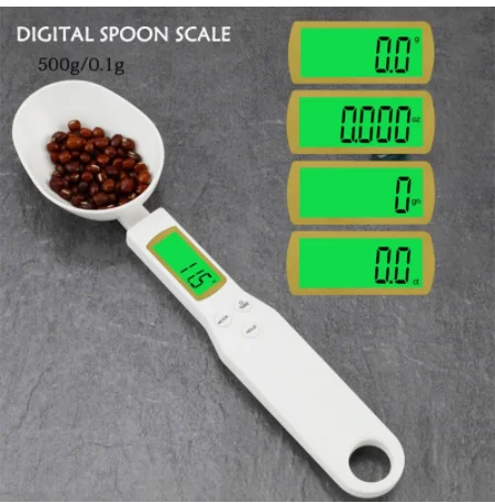 High Quality Food Spoon Scale Electronics Digital Spoon Scale 300g 500g Kitchen Food Spoon Scale