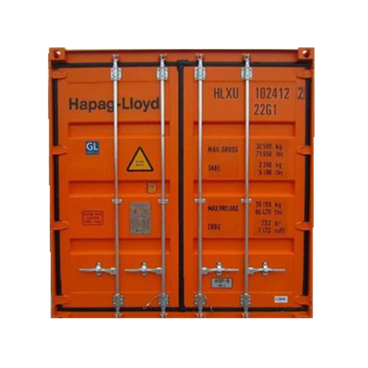 
80% new made in China 20GP 20 foot shipping empty container 