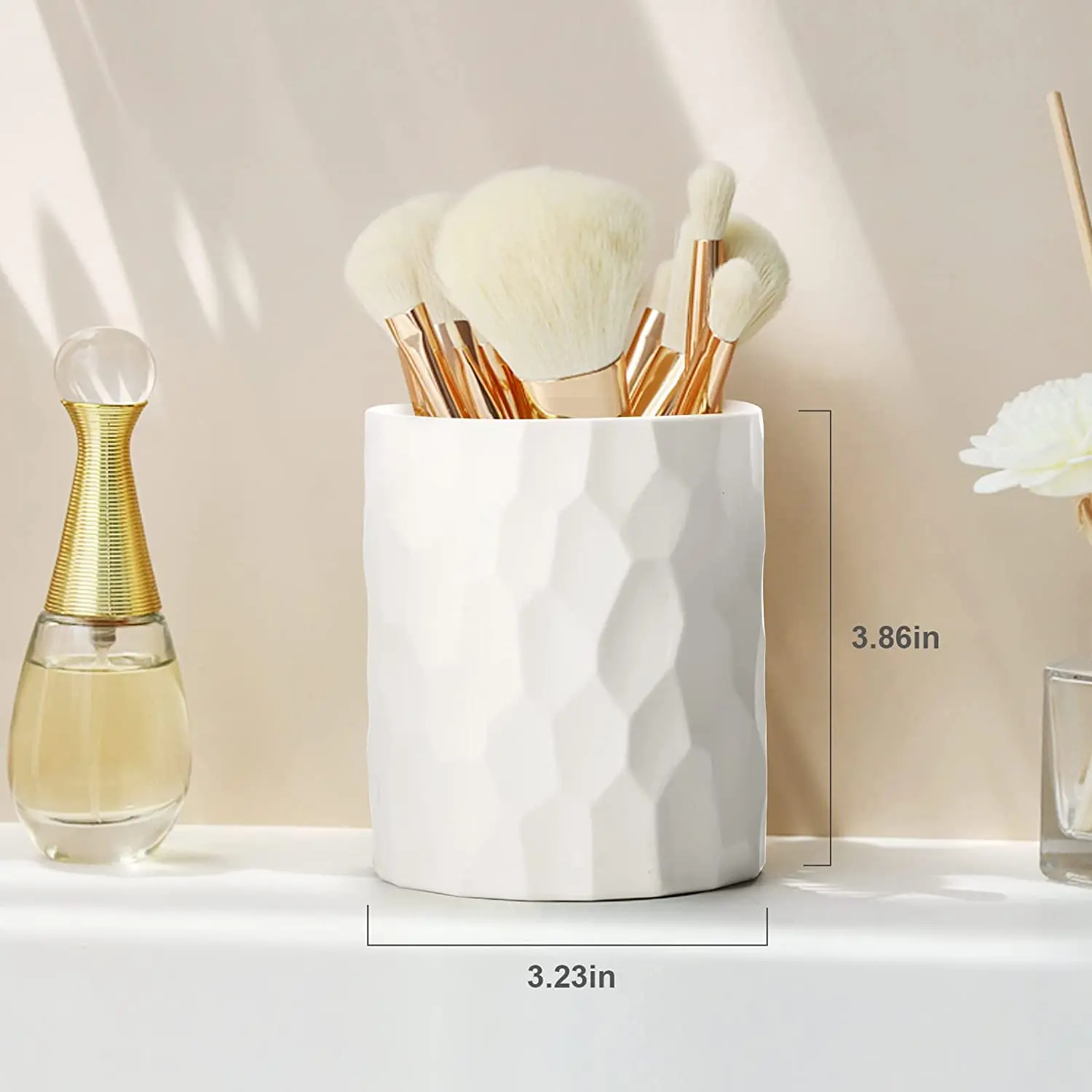 Silicone Pen Holder for Desk Mesh Round Pencil holder Organizer Cup Classroom Organization
