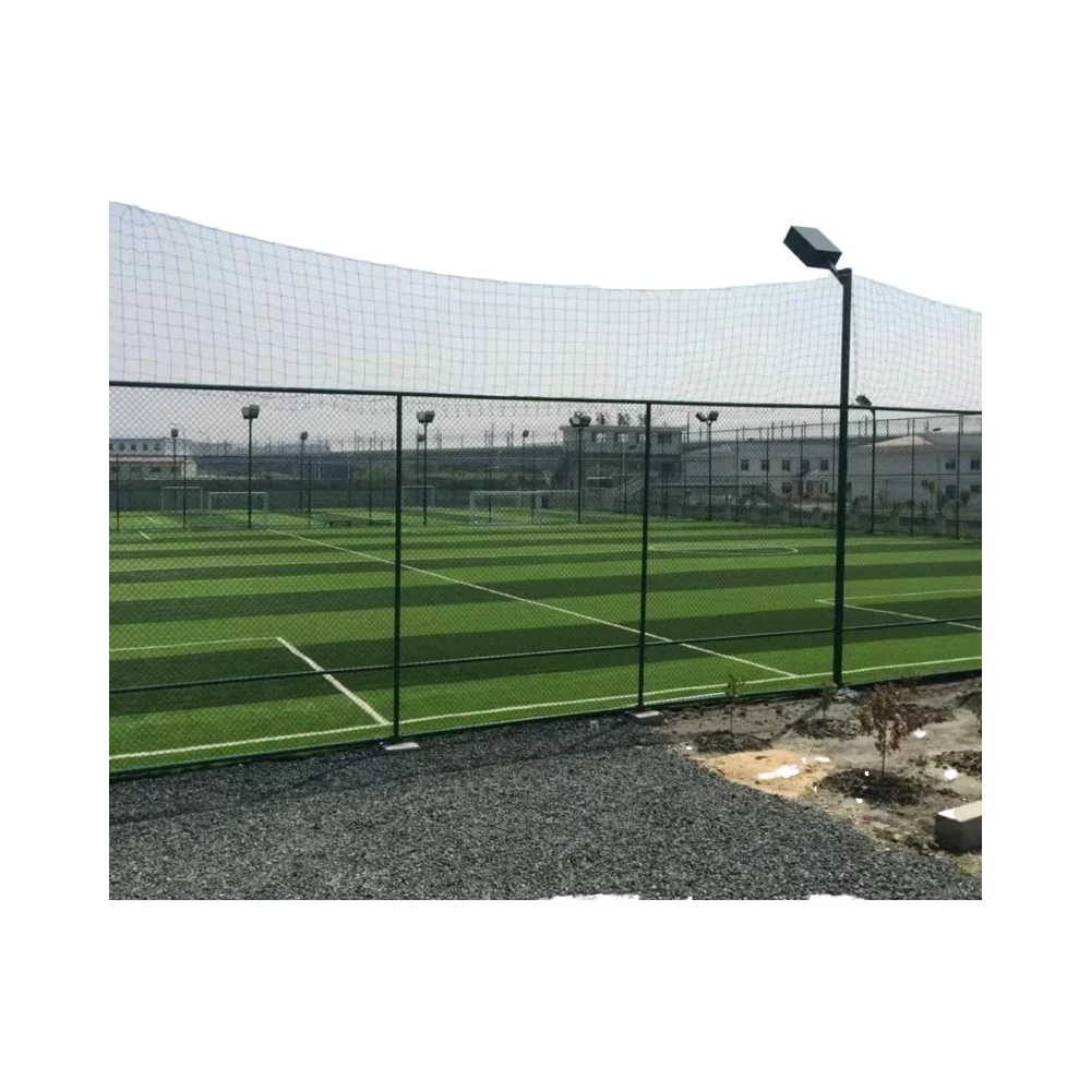 Modern Metal Chain Link Netting Fence Basketball Football Badminton Courts Widely Used Outdoor School Sports Playgrounds Heat